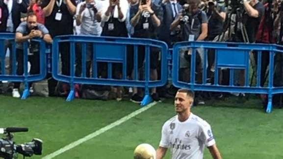 Fichajes Real Madrid, se cumple un año de la presentación de Hazard 