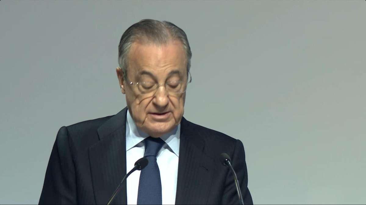 Asamblea Real Madrid, en directo | Florentino: "La UEFA es un Monopolio"