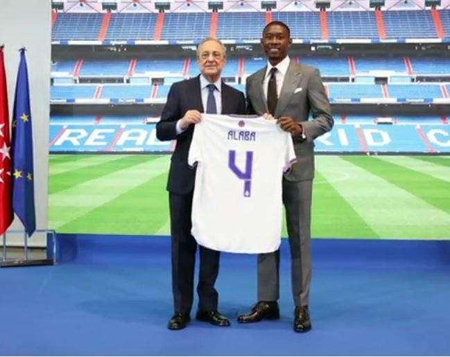 Alaba lucirá el dorsal '4' en el Real Madrid: los detalles de su presentación