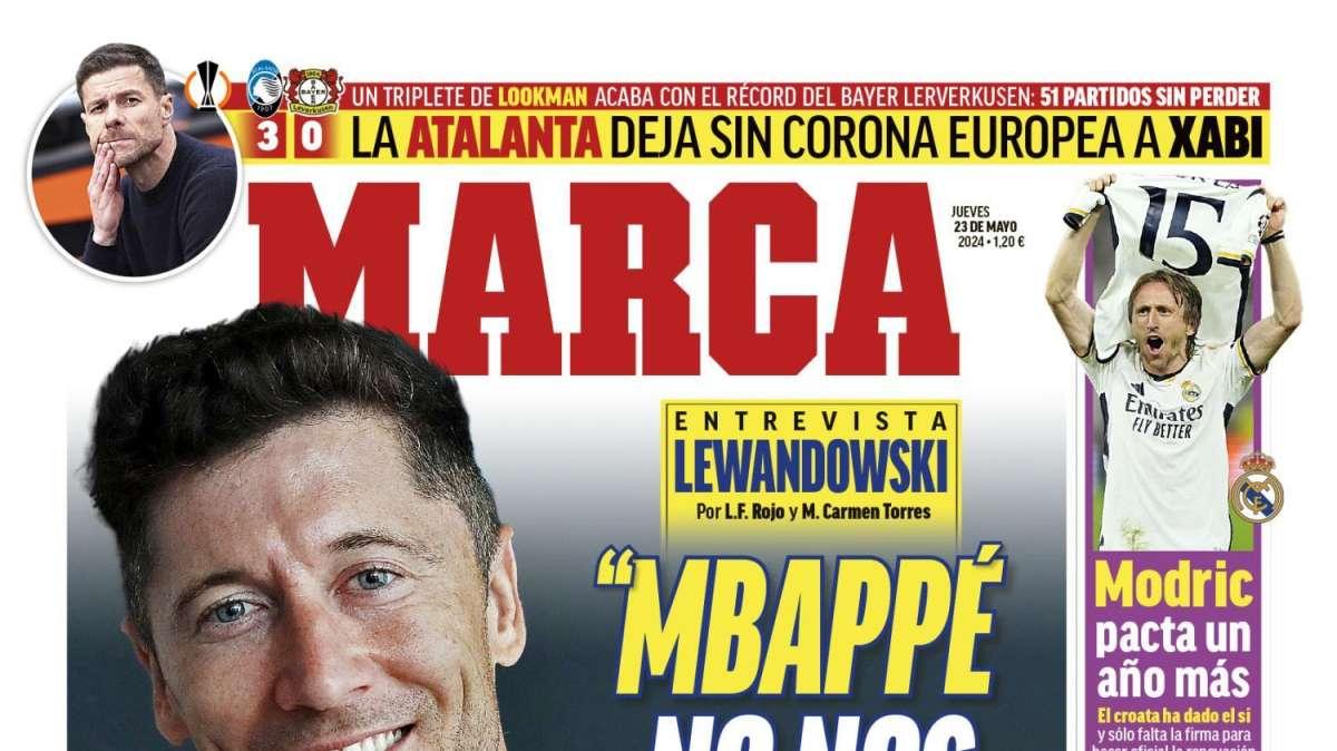PORTADA | Marca: "Modric pacta un año más"