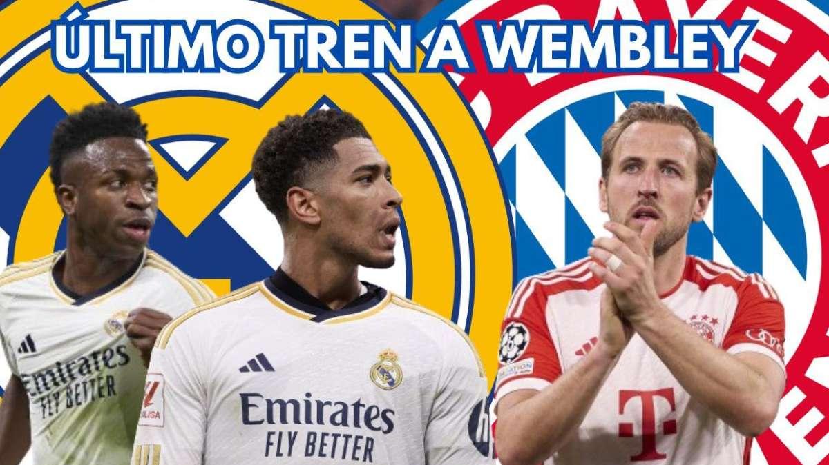 Último tren a Londres y el Bernabéu como testigo directo: a por el Bayern
