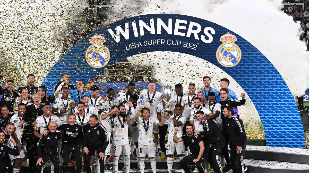 El Real Madrid sube a lo alto del Olimpo europeo: iguala en Supercopas al Milan y Barcelona