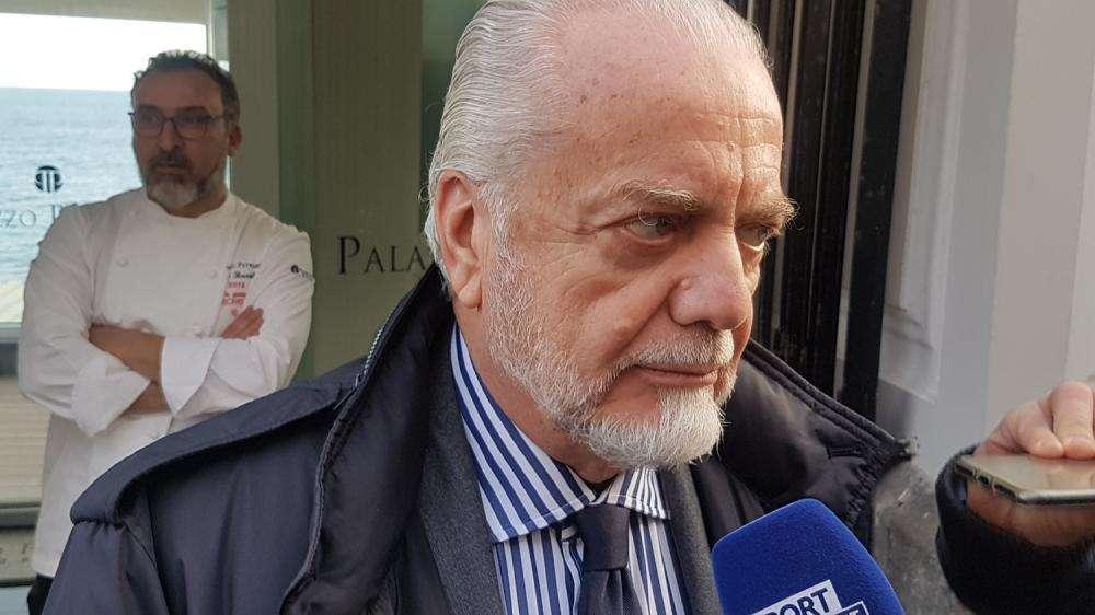 La rajada del presidente del Nápoles: "No queremos ceder ante las injustas peticiones de Florentino"