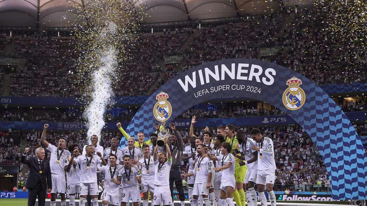 Cuatro jugadores del Real Madrid en el once ideal de la UEFA