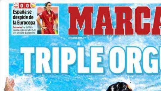 PORTADA - Marca se hace eco de la premisa del vestuario: "Estaremos listos para la Supercopa"
