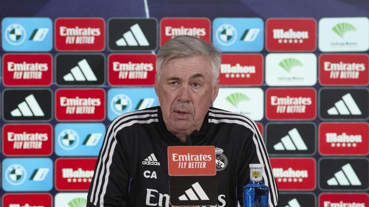 Carlo Ancelotti, en rueda de prensa: "No necesito informes arbitrales"