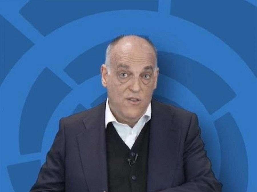 Tebas amenaza al Real Madrid con los horarios: "No sé de dónde sale la norma de las 72 horas"