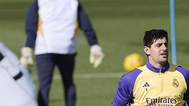 El plan de Ancelotti con Courtois para el tramo final de la temporada