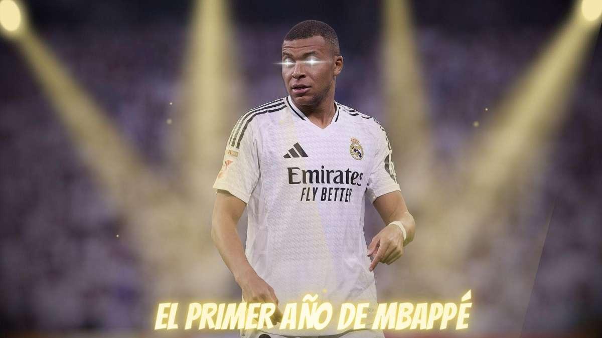 Un año galáctico: así ha sido el irregular comienzo de Mbappé en el Real Madrid