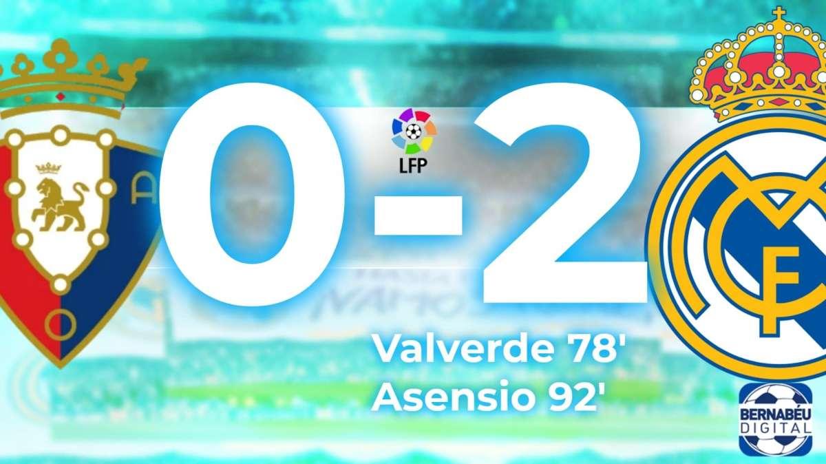 CRÓNICA | Vinicius y Valverde se aferran a LaLiga