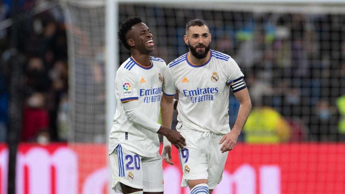 Real Madrid - Valencia | Vinicius y Benzema, una pareja mortal