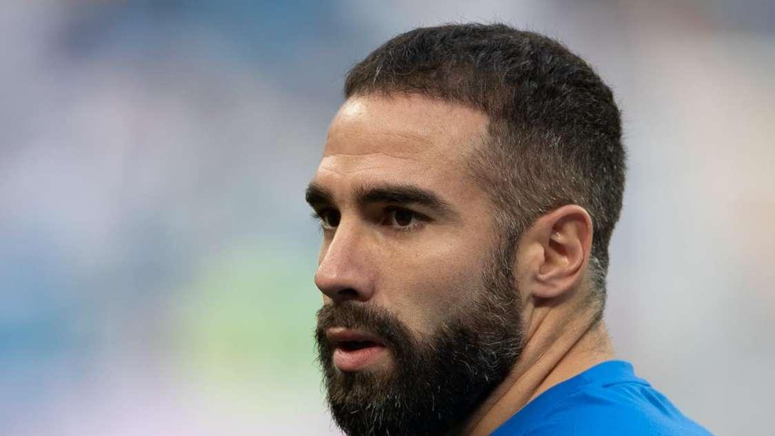 Dani Carvajal, ausente en el último entrenamiento de la selección española