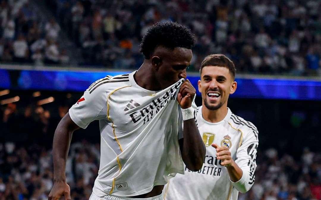 Vinicius logra su mejor inicio de temporada desde que llegó al Real Madrid