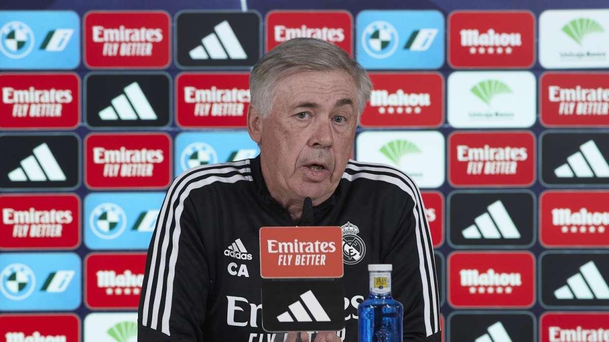 Carlo Ancelotti en rueda de prensa: "Benzema tiene un año de contrato"