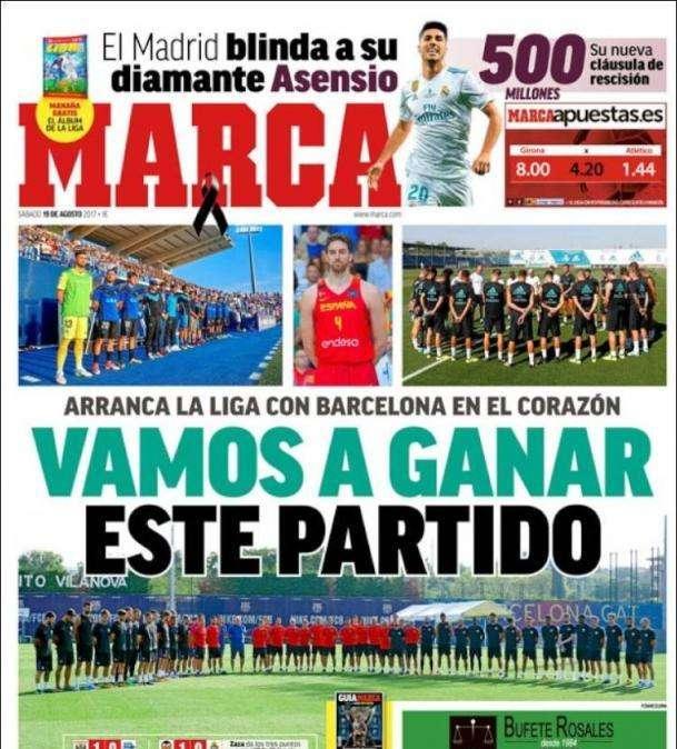 PORTADA - Marca avisa: "El Madrid blinda a su diamante Asensio"