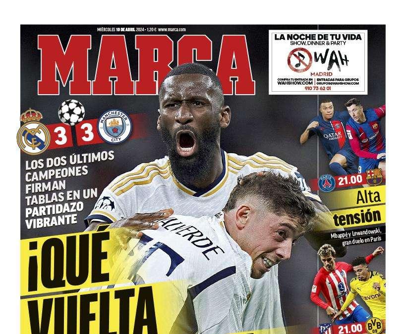 PORTADA | Marca: "¡Qué vuelta nos espera!"