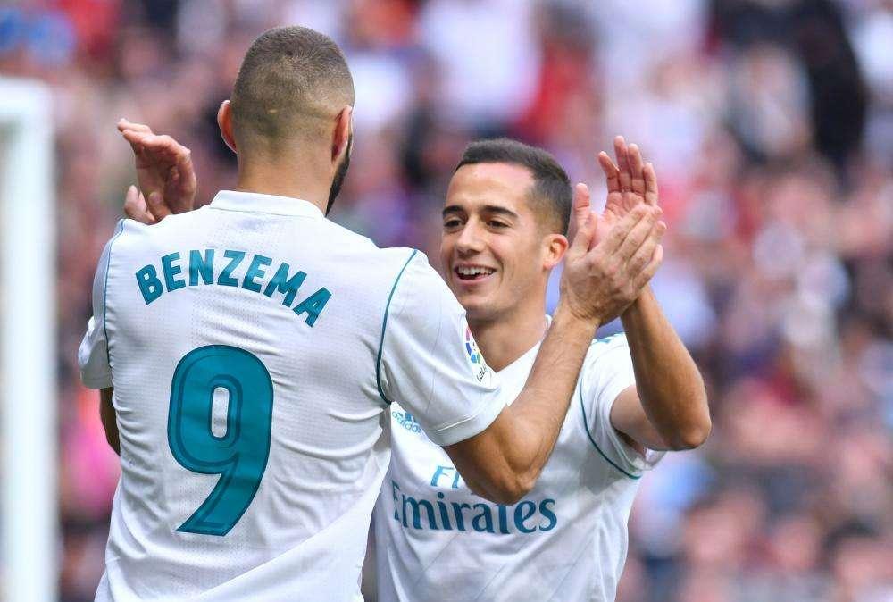 Benzema y Lucas Vázquez, máximos asistentes del equipo en 2018