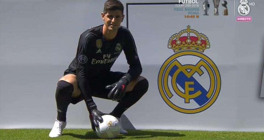 Courtois: "Buscamos la victoria hasta el final, una pena no haberlo conseguido"