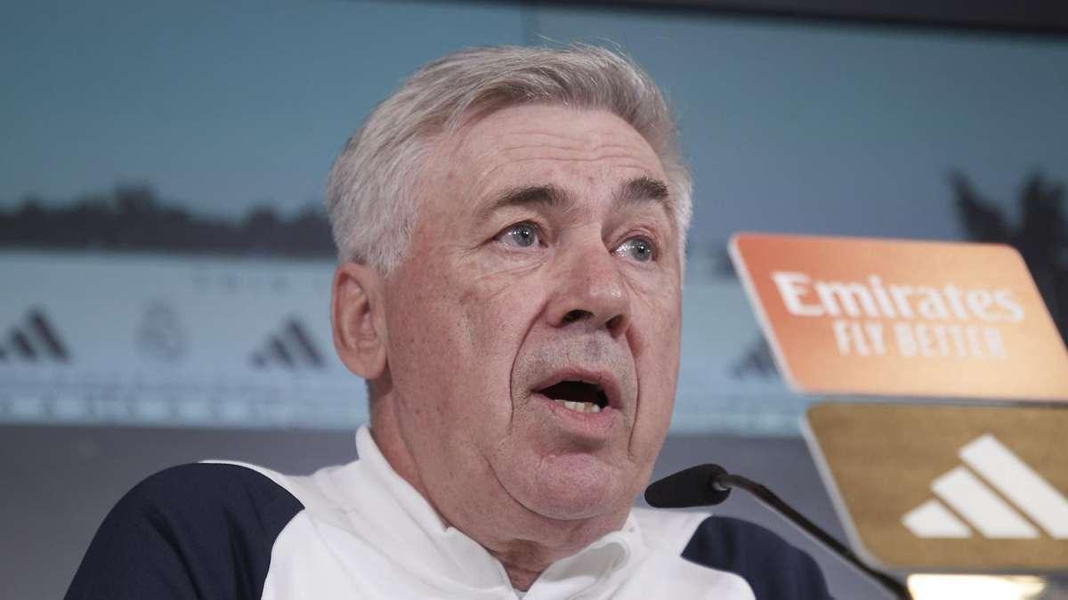 Carlo Ancelotti, en rueda de prensa: "Güler tiene que mejorar su nivel físico, pero lo importante es que ha vuelto"