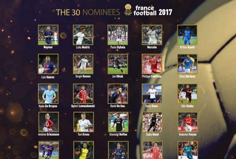 Un madridista y un objetivo de los blancos  se estrenan como candidatos al Balón de Oro