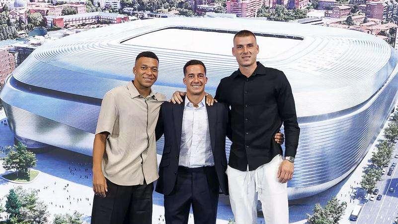 El detallazo de Mbappé y Lunin con Lucas Vázquez en su despedida