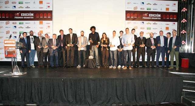 El Real Madrid, protagonista de los Premios Gigantes