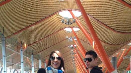 James Rodríguez estuvo en Madrid