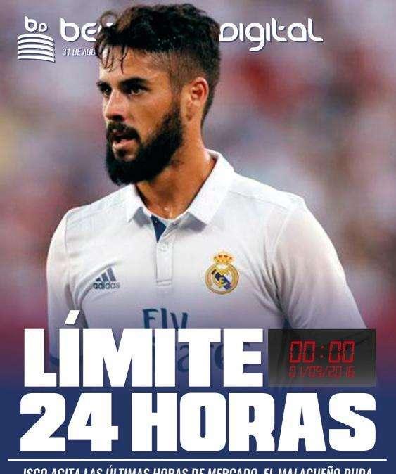 NOTICIA BD: Isco, límite 24 horas
