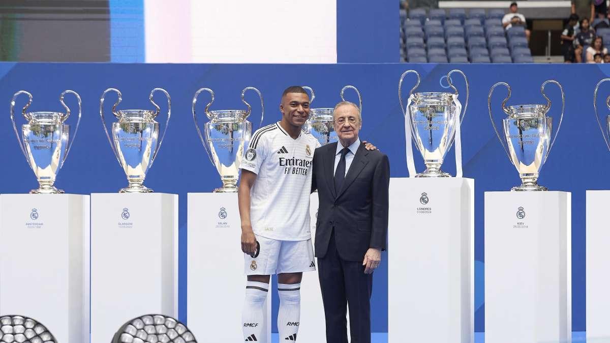 El Real Madrid ya tiene a su estrella: así fue la presentación de Mbappé