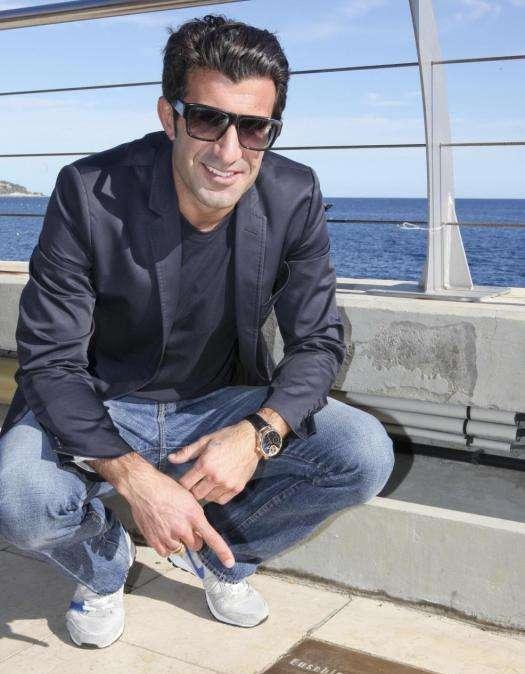 Figo: "En mi gol tuve un poco de suerte, un poco de calidad y la felicidad de marcar. Siempre es bueno..."