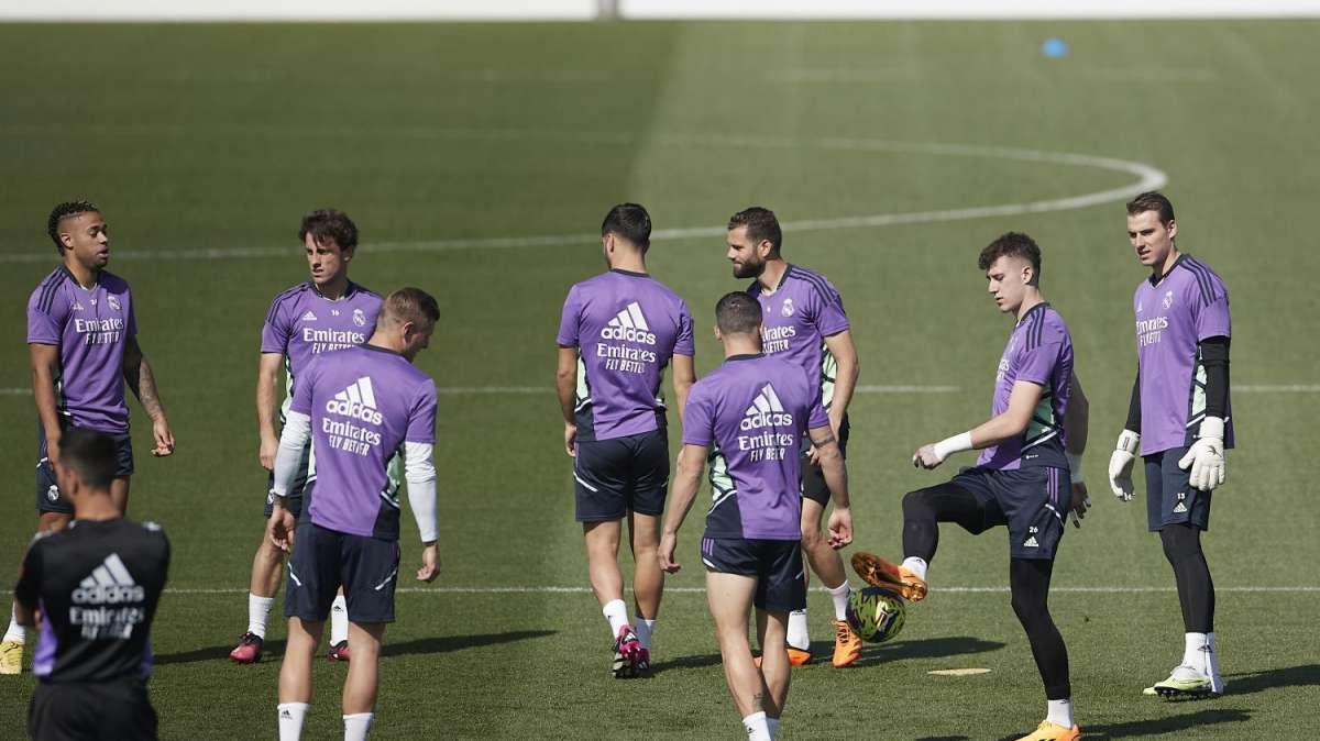 Informe del entrenamiento: dos bajas en la última sesión de la semana