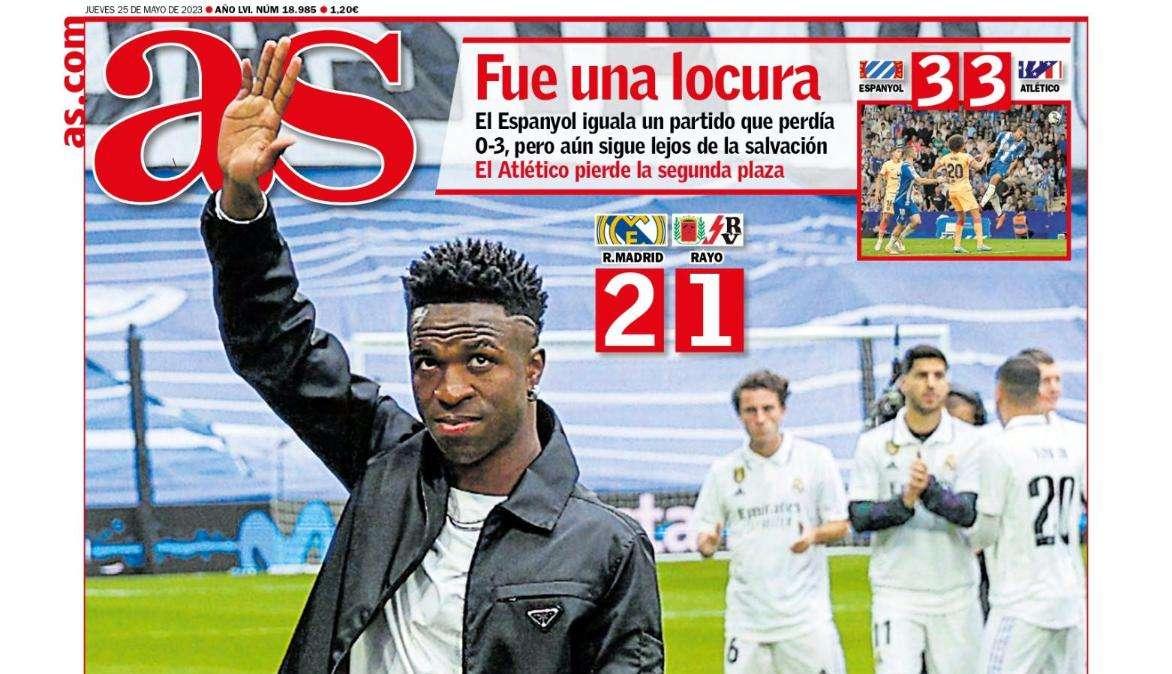 PORTADA | AS: "Le quieren y le necesitan"