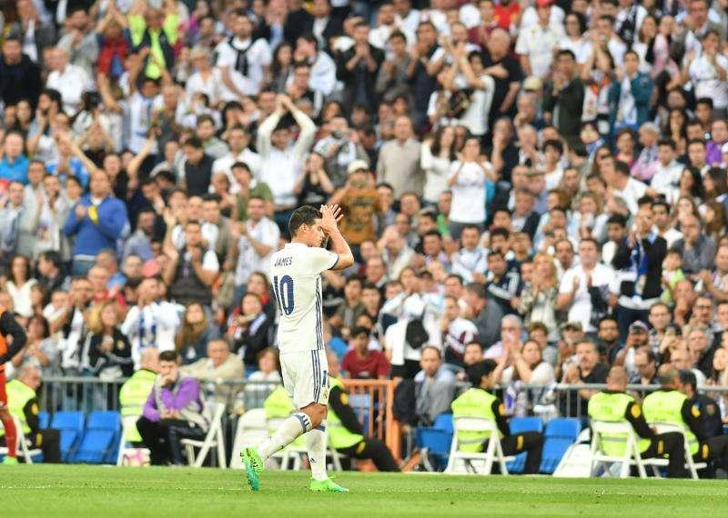 El precio que pone el Real Madrid por James. El colombiano no se marchará por menos
