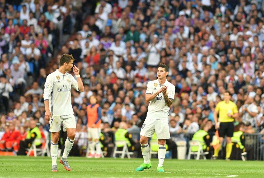 James: "Ha sido una sensación única volver al Bernabéu"