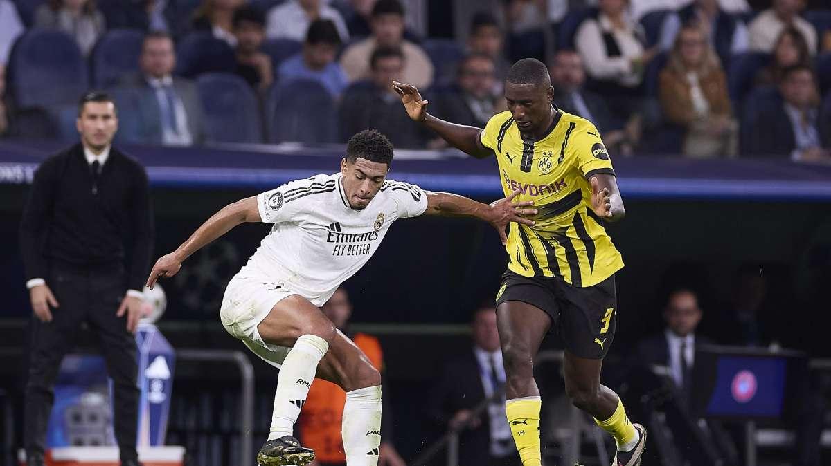 DESCANSO | Real Madrid 0-2 Dortmund: Malen y Gittens ponen a los blancos contra las cuerdas