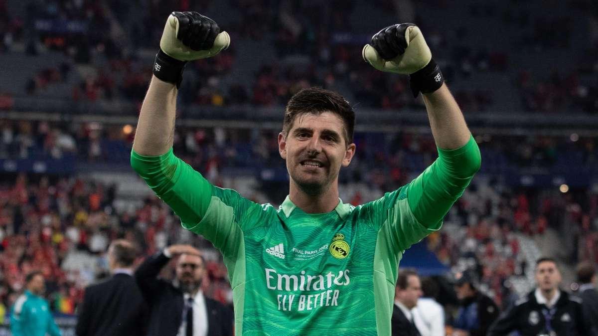 Arrancan la placa de Thibaut Courtois en el Wanda Metropolitano 