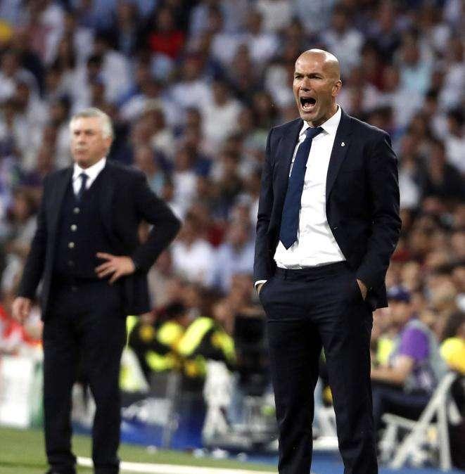 Zidane busca igualar el récord de Mourinho. Ancelotti ya está superado