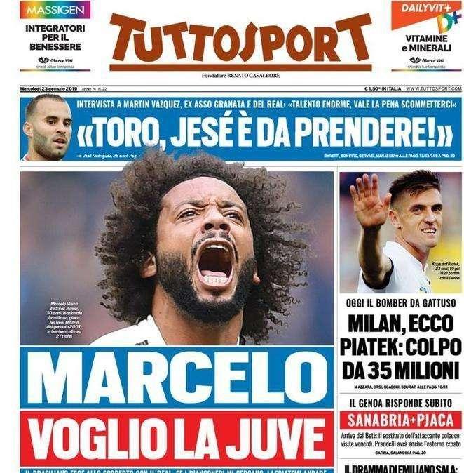Fichajes Real Madrid, Marcelo quiere irse a la Juventus