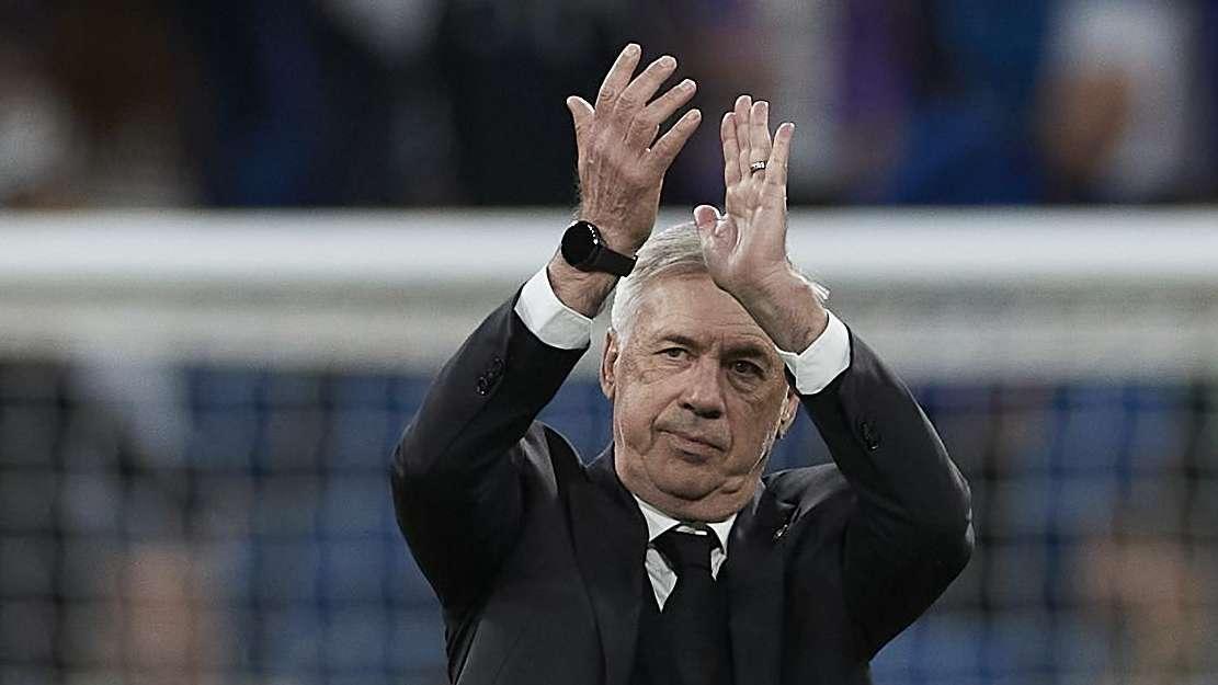 Ancelotti es un sí de manual