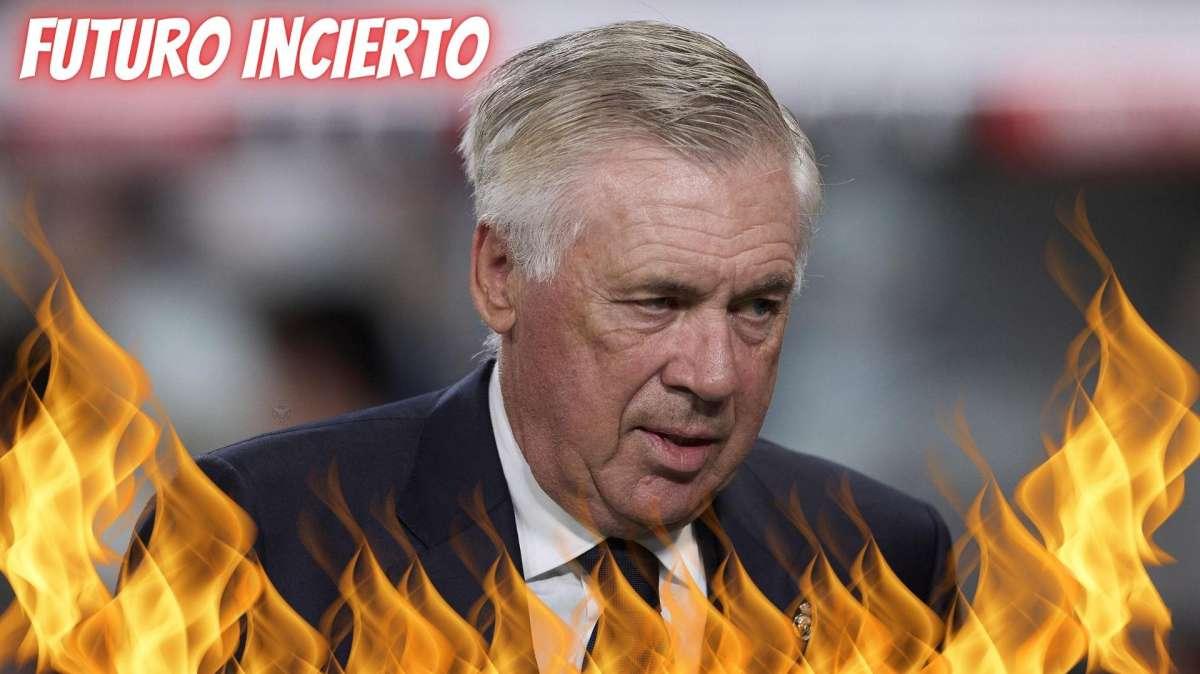 El futuro de Ancelotti, en peligro: podría ser cesado del Real Madrid