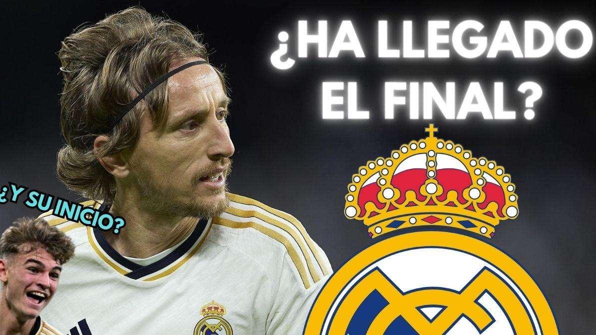 El final de Luka Modric en el Real Madrid... y el inicio de otra estrella