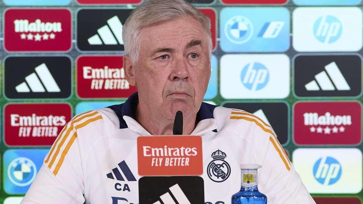 Ancelotti: "Hay jugadores que no están en su mejor nivel, pero no estamos lejos de donde queríamos estar"