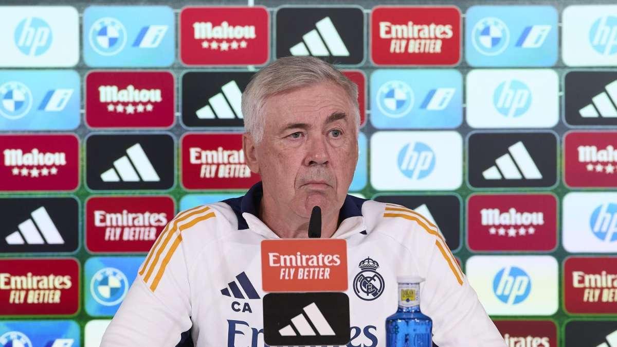 Carlo Ancelotti, en rueda de prensa: "Total confianza en Fran González"