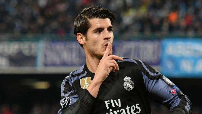 OFICIAL - Morata ya luce como delantero blue