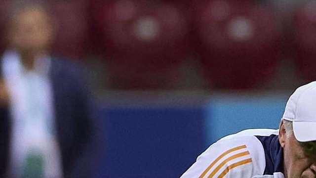 Informe del entrenamiento: Ancelotti solo recupera a un lesionado