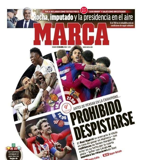 PORTADA | Marca: "Prohibido despistarse"