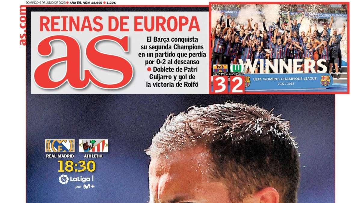 PORTADA | AS: "Hazard se va"