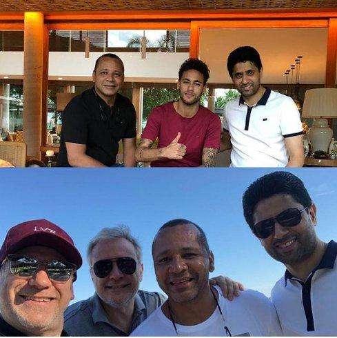 Al Khelaïfi tiembla: reunión con Neymar en Brasil para tratar su futuro