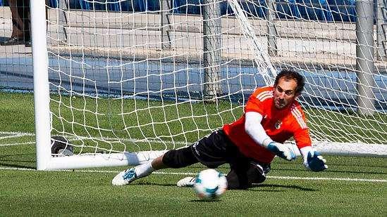 César Sánchez: "Si fuese Diego López, no me iría del Real Madrid"