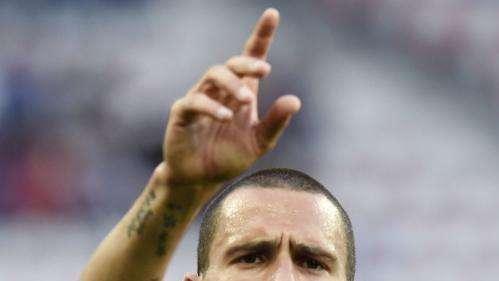Bonucci en la sede de la Juventus cerrando su traspaso por el Milán: las cifras